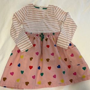 Mini Boden mixed media dress